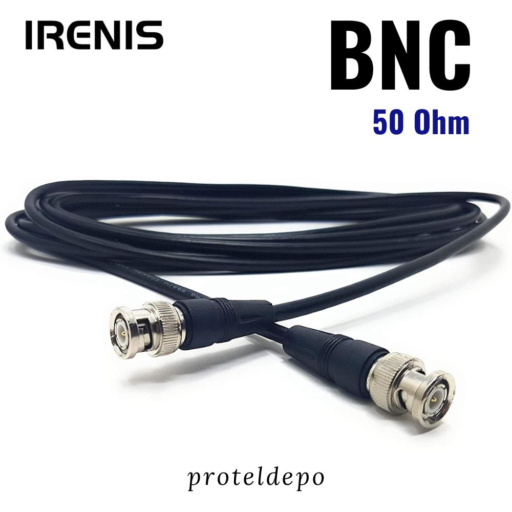 IRENIS BNC Kablo 50 Ohm Bilgisayar, Otomasyon, Telekom, RG58