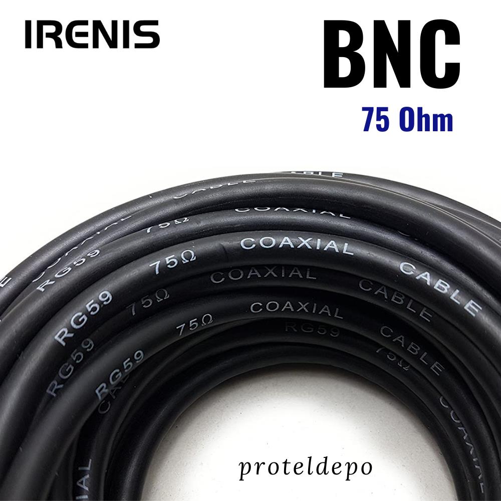 IRENIS BNC Kablo 75 Ohm RG59 Video, Kamera, CCTV IRENIS BNC Kablo 75 Ohm RG59 Video, Kamera, CCTV