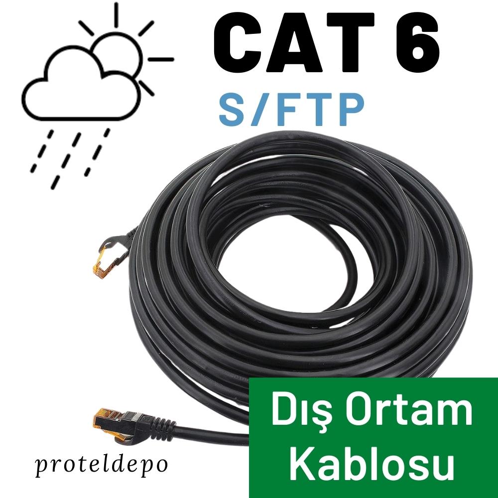 IRENIS CAT6 Kablo Dış Ortam Açıkhava Ethernet Network Lan Kablosu IRENIS CAT6 Kablo Dış Ortam Açıkhava Ethernet Network Lan Kablosu
