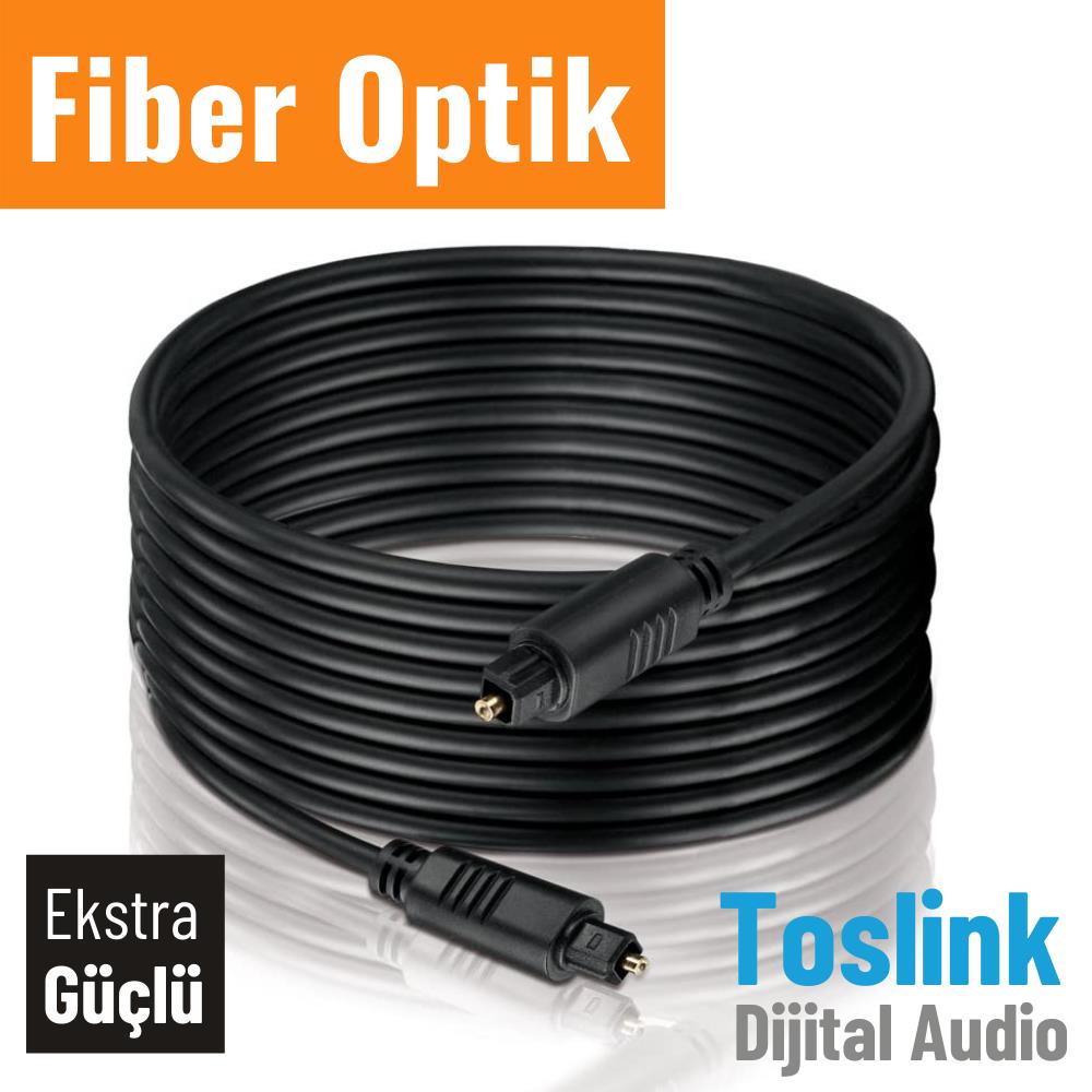 IRENIS Fiber Optik Kablo Toslink Optik Ses Kablosu, Ekstra Kalın IRENIS Fiber Optik Kablo Toslink Optik Ses Kablosu, Ekstra Kalın
