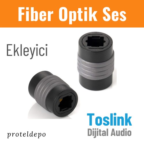 IRENIS Fiber Optik Toslink Ses Kablo Ekleyici, Uzatma, dişi/dişi IRENIS Fiber Optik Toslink Ses Kablo Ekleyici, Uzatma, dişi/dişi