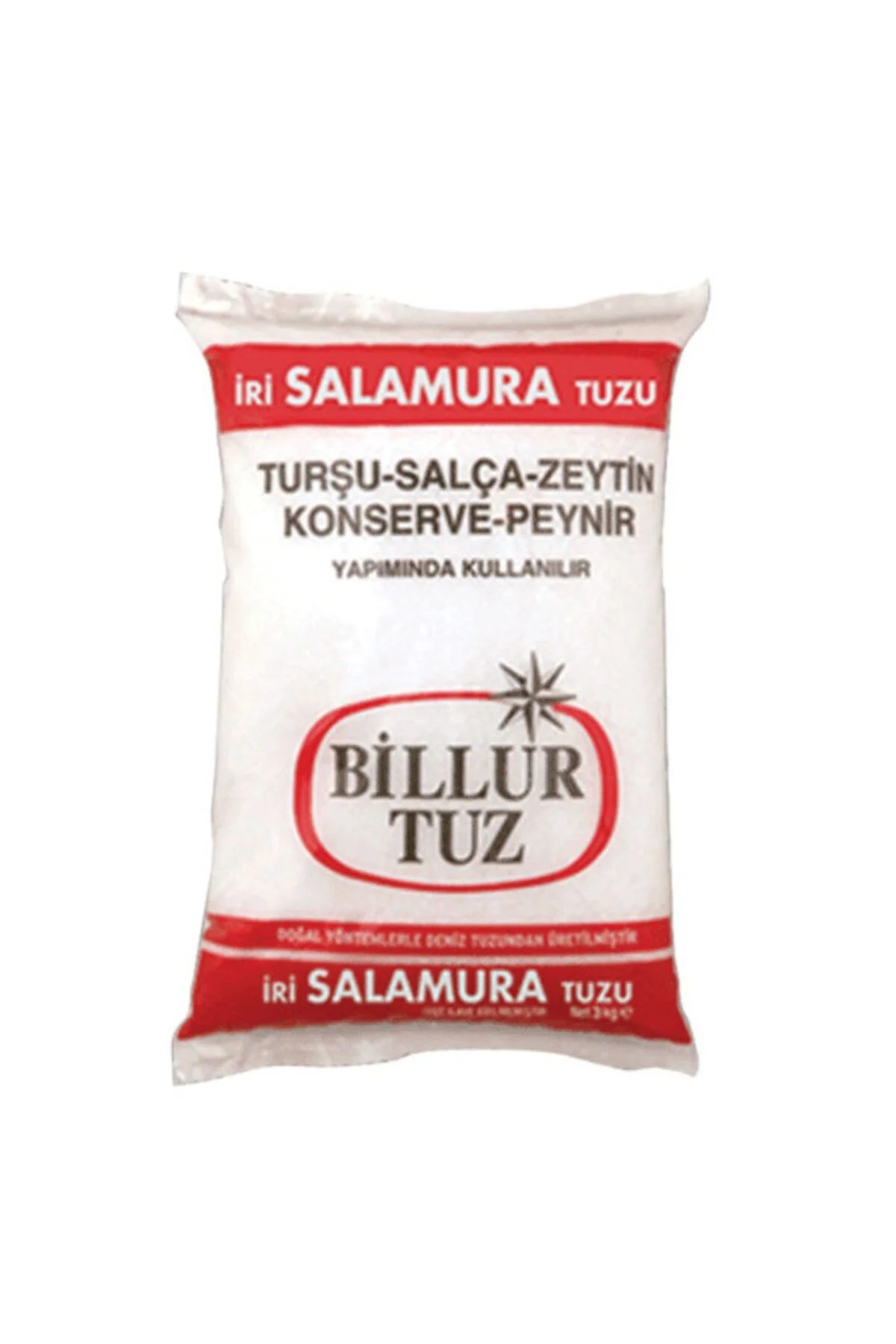 Iri Salamura billur Tuz 3000 Gr