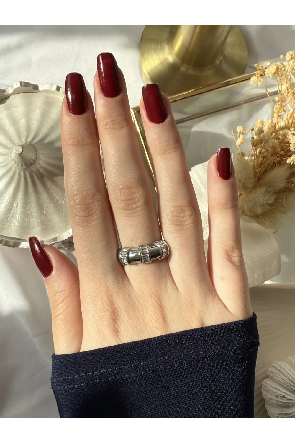 Atelier Emine İri Sarmal Yüzük