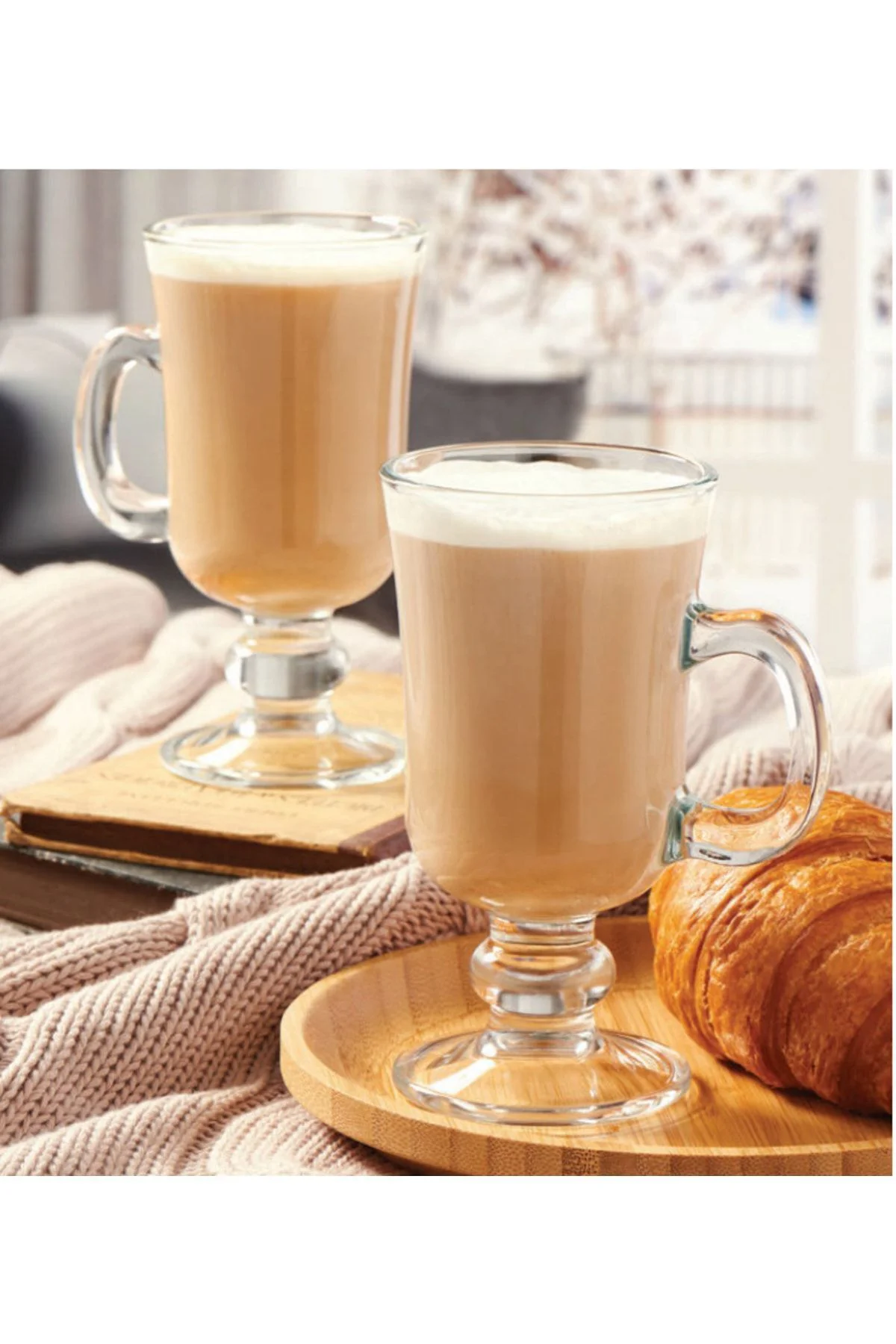 Irish Caffee Latte Kupa Bardağı Bardak 6 Adet 230 Cc Irish Caffee Latte Kupa Bardağı Bardak 6 Adet 230 Cc