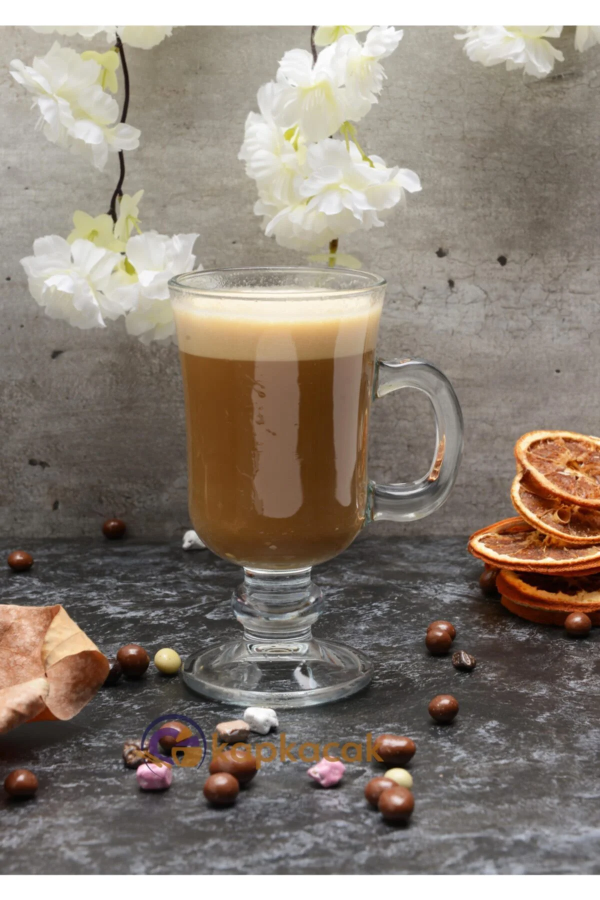 Irish Coffe Latte Kupa Bardağı 4'lü 230 Cc