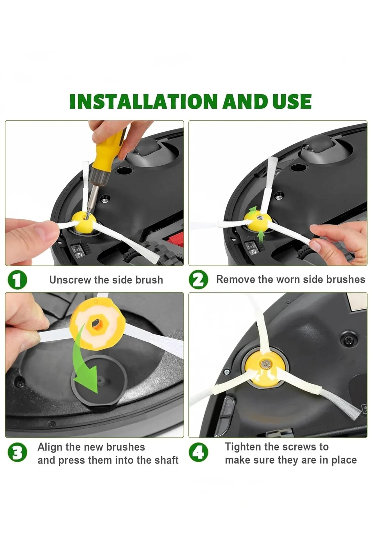 iRobot Roomba 600 Serisi Uyumlu 3 Aylık Yaşam Kiti