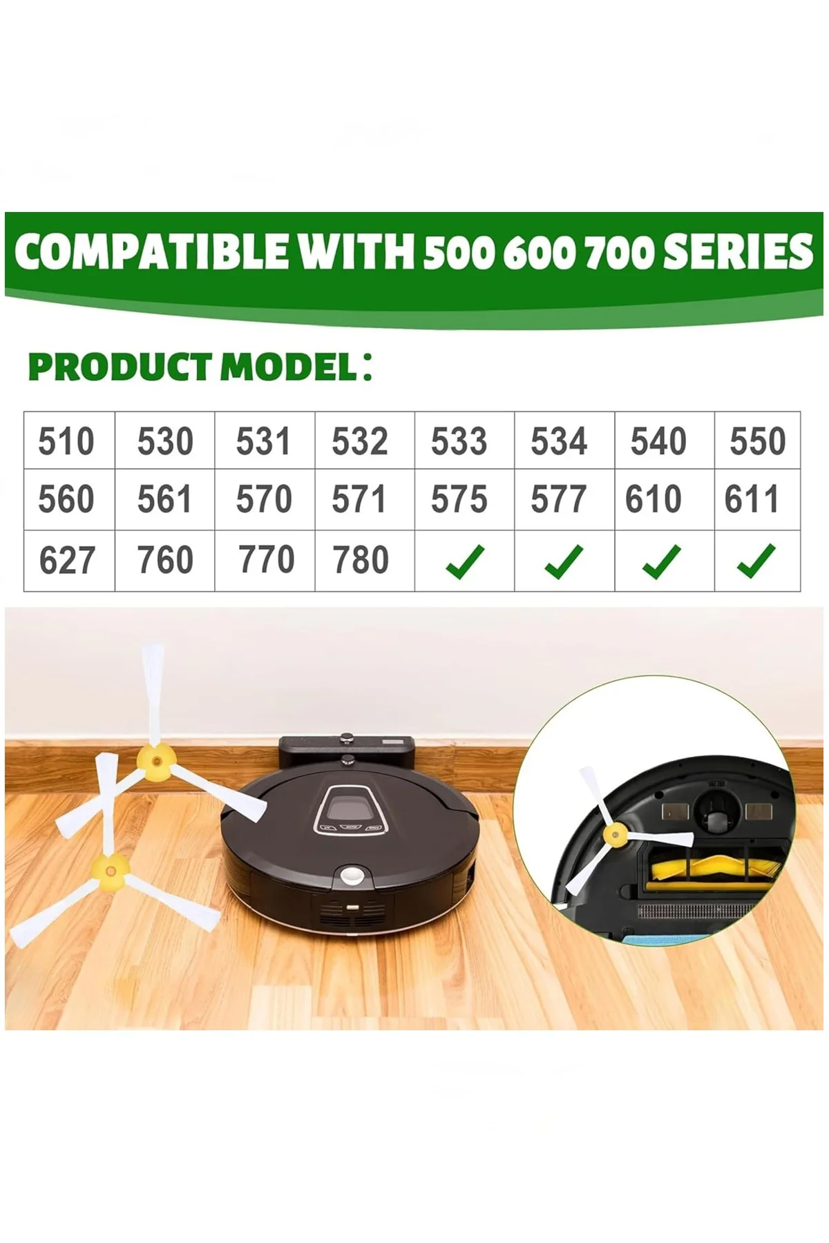 iRobot Roomba 600 Serisi Uyumlu 3 Aylık Yaşam Kiti