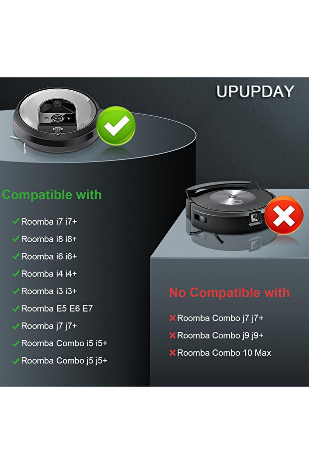 iRobot Roomba Combo i5 i5+ Uyumlu Hepa Filtre 2 Adet iRobot Roomba Combo i5 i5+ Uyumlu Hepa Filtre 2 Adet