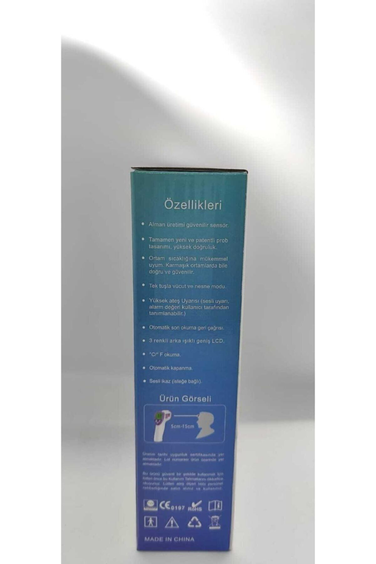 İronx İron Kizilötesi Temassiz Alindan Ateş Ölçer Fi01