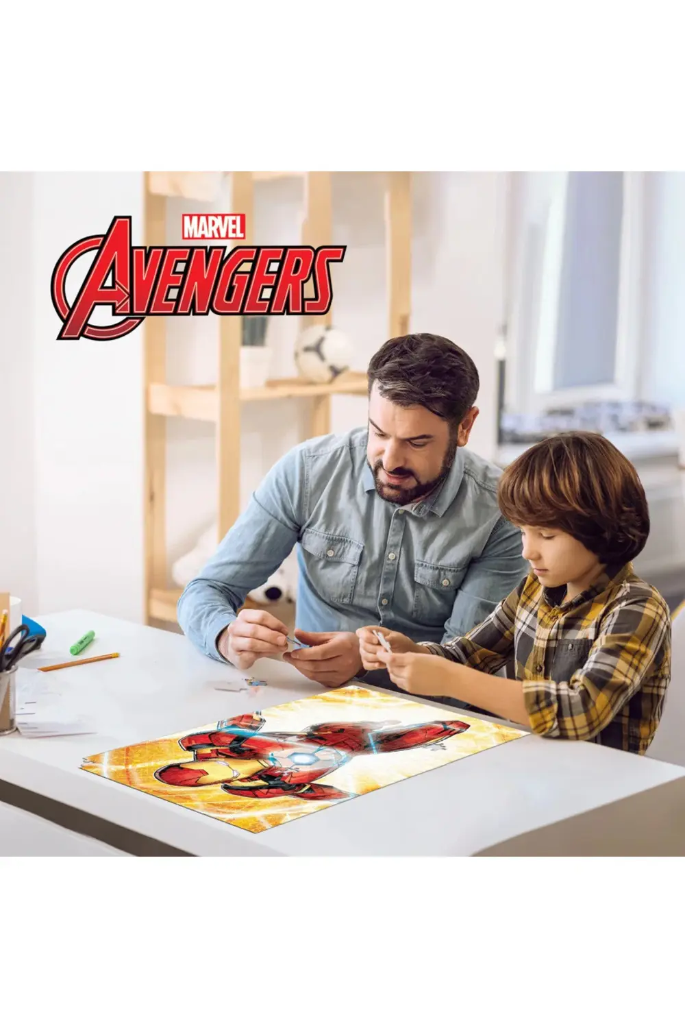 Iron Man 300 Parça Puzzle 35585 - Metal Kutu