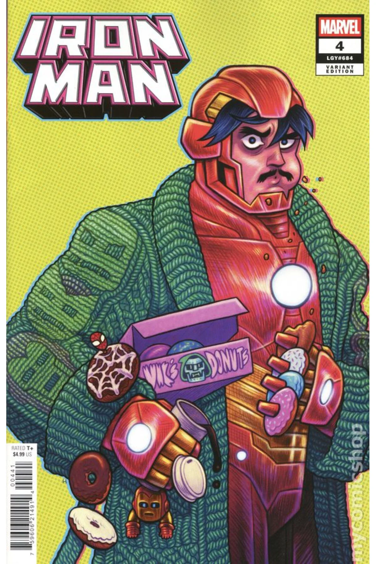 Iron Man #4D (ingilizce)