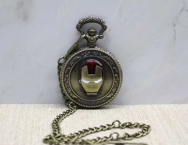 Just Cheap Store İron Man Köstekli Saat Alk3884