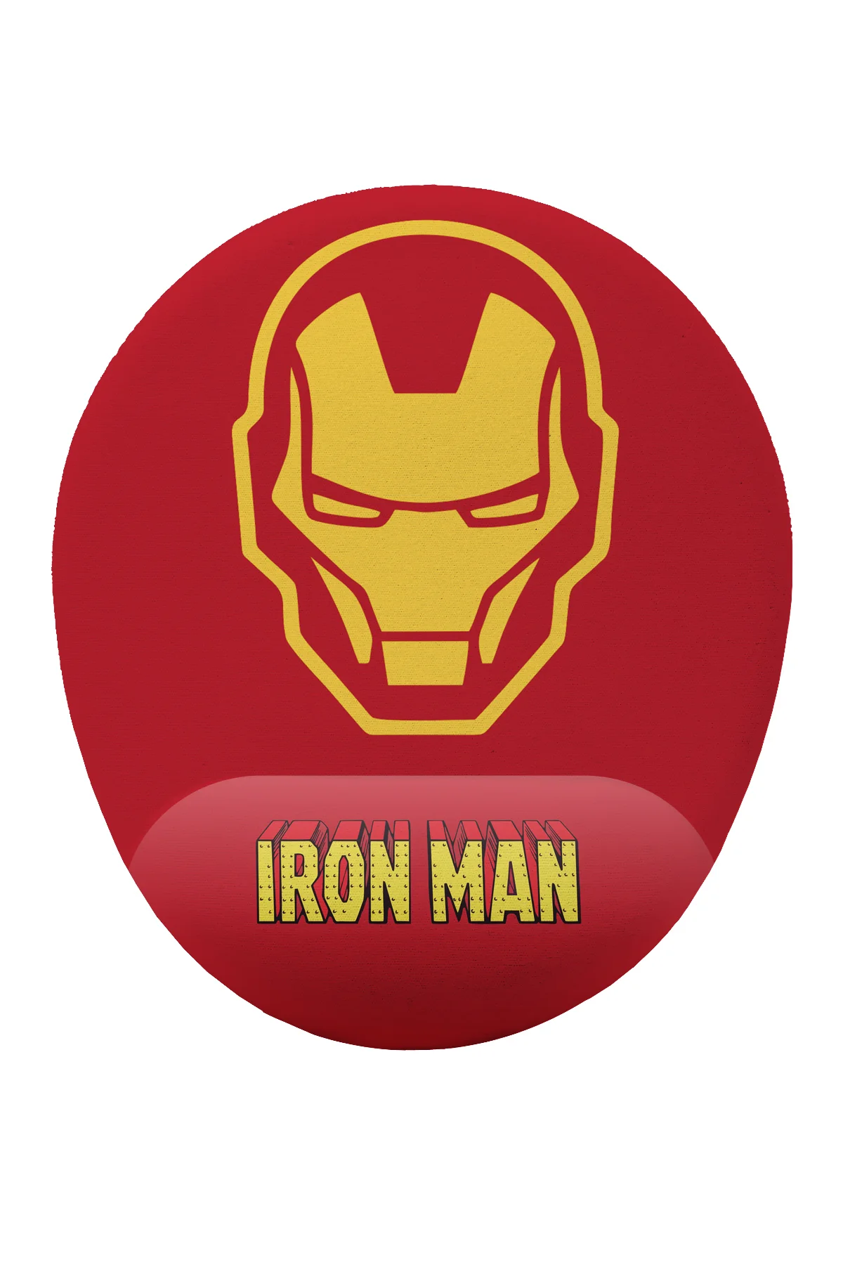 Iron Man Tasarım Bilek Destekli Mouse Pad Ergonomik Kaymaz Taban 
