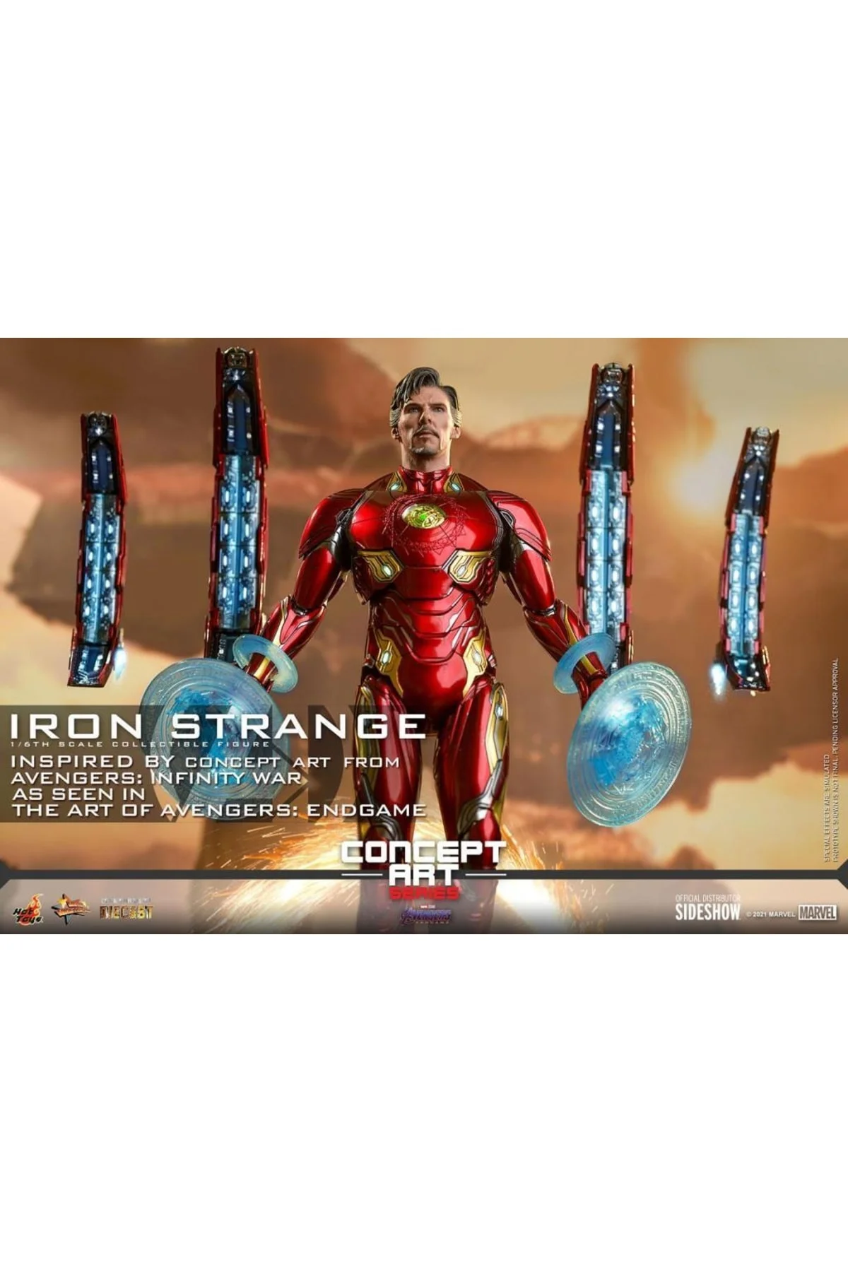Iron Strange Diecast Sixth Scale Figure - 908905 - Mms606 D41 - M