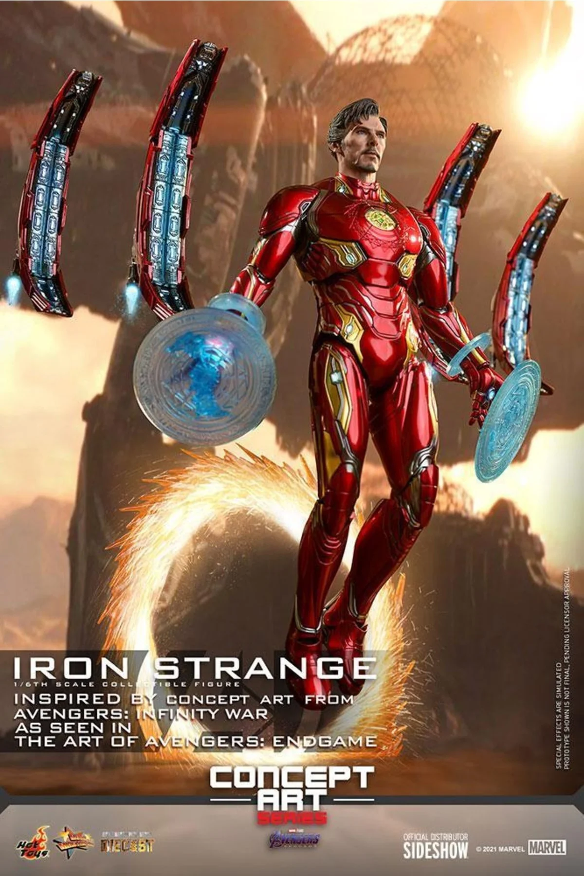 Iron Strange Diecast Sixth Scale Figure - 908905 - Mms606 D41 - M