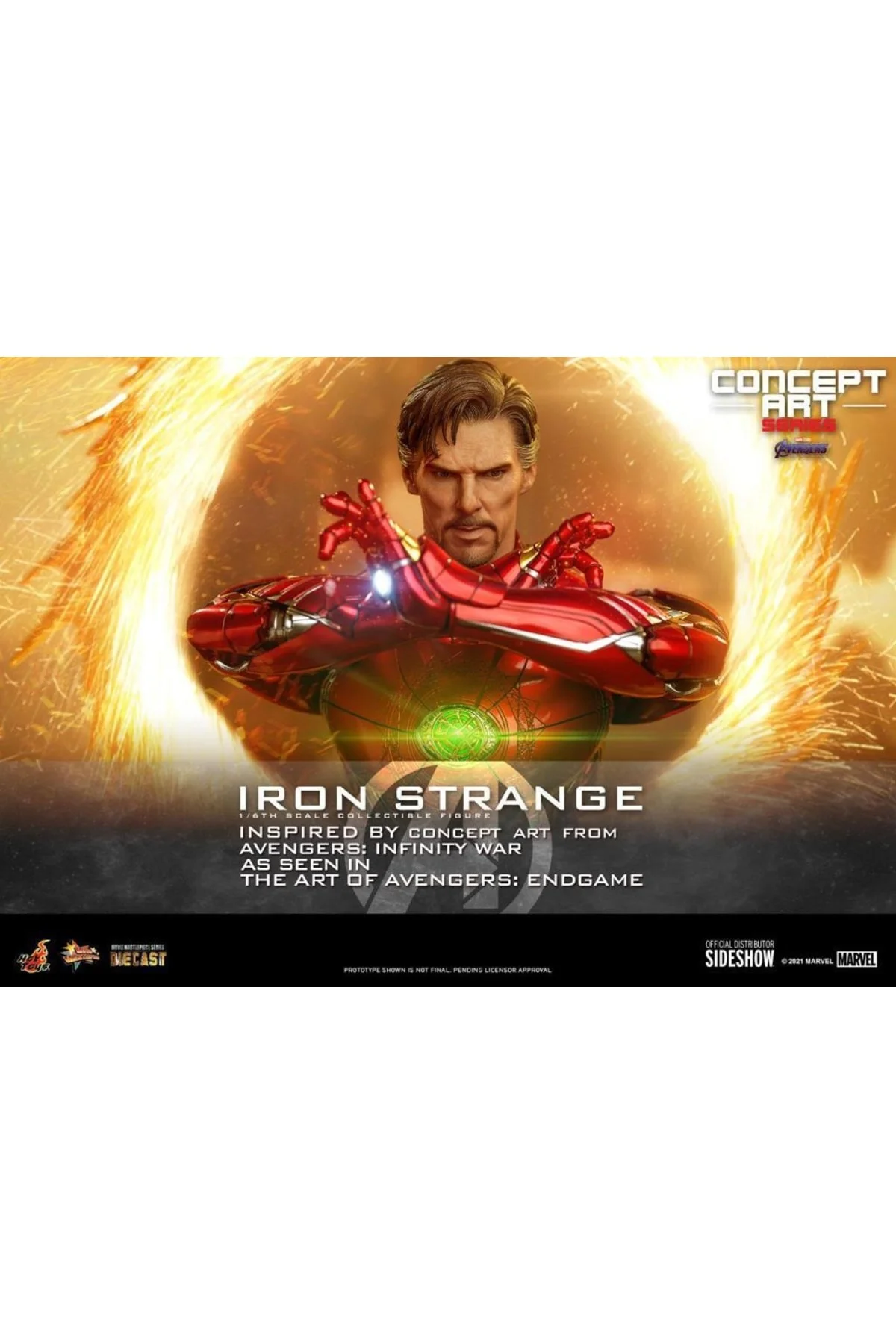 Iron Strange Diecast Sixth Scale Figure - 908905 - Mms606 D41 - M