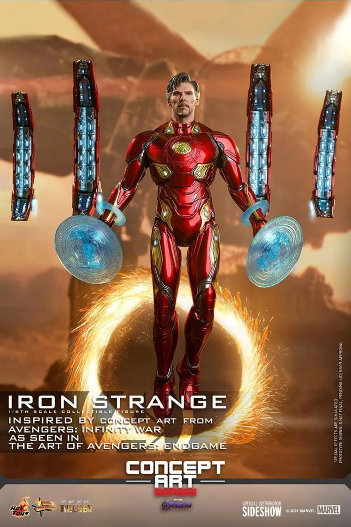 Iron Strange Diecast Sixth Scale Figure - 908905 - Mms606 D41 - M