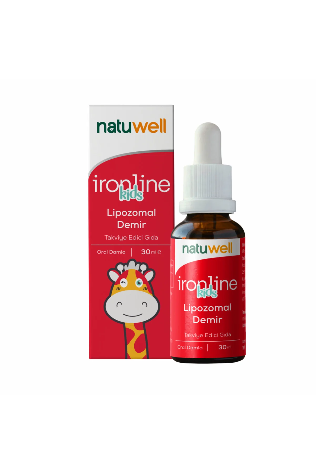 Ironline Kids Lipozomal Demir Damla 30 ml