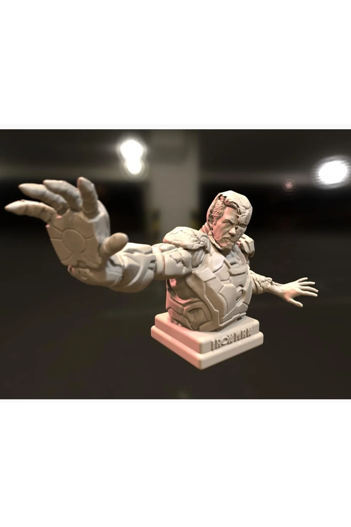 Ironman Parçalanmış Zırh Büst 10 Cm