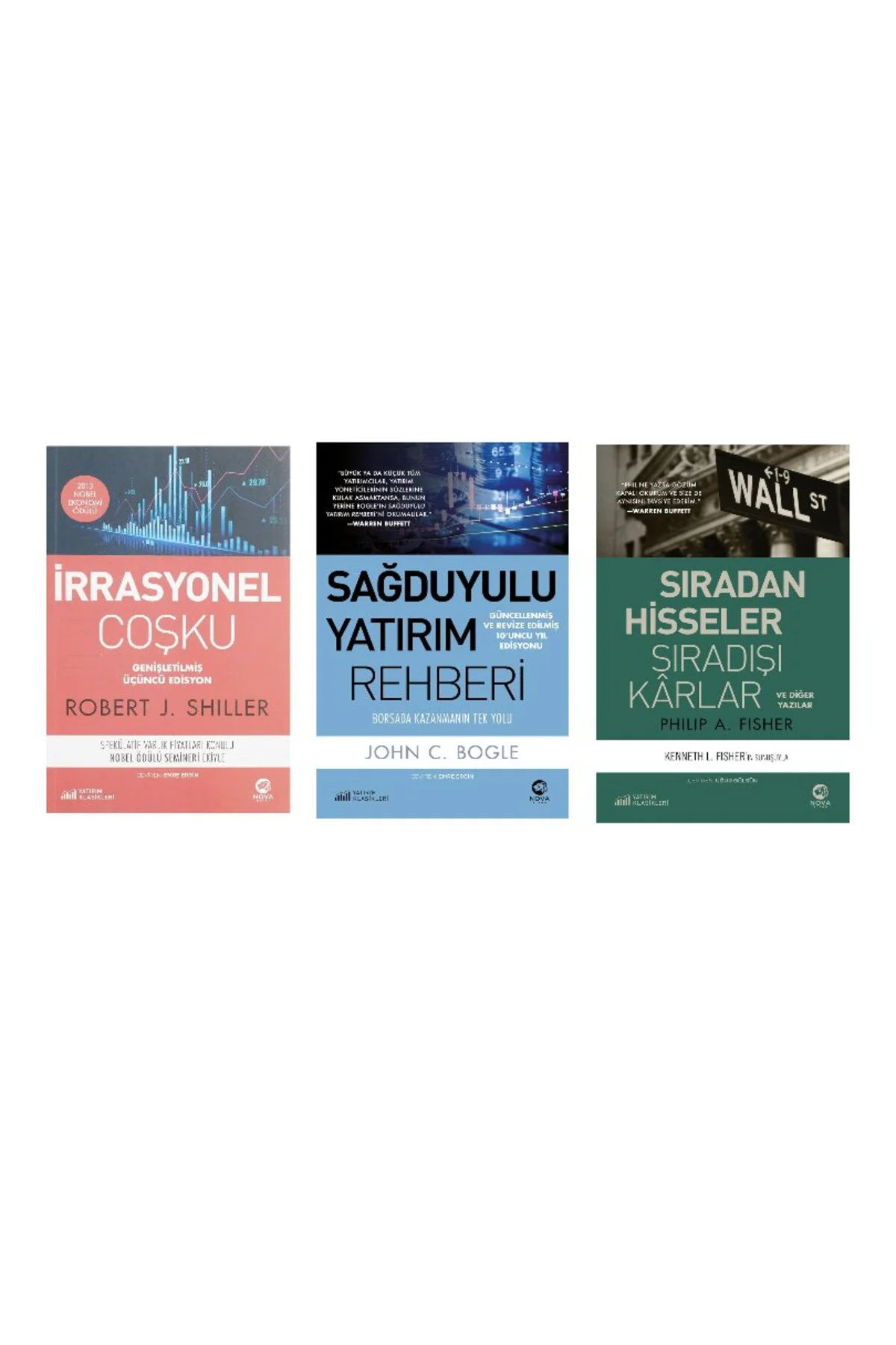 irrasyonel cosku+sagduyulu yatirimci+siradan hisseler siradisi karlar=3 set Fiyatı, Yorumları ve Özellikleri
