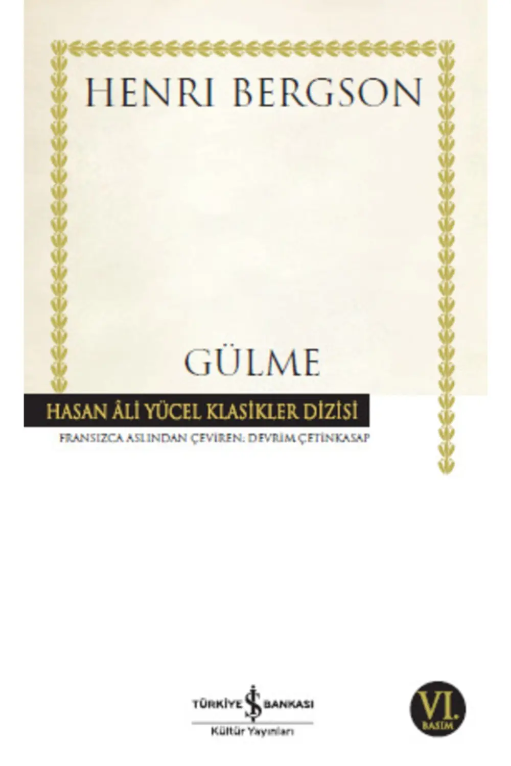 Iş Bankası - Gülme / Henri Bergson