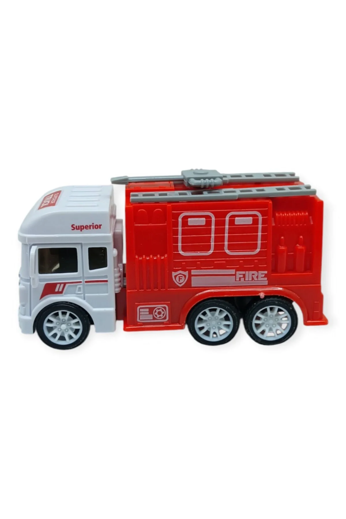 İş Makinaları Serisi - Sürtmeli İtfaiye Aracı 12 cm - Panzer (Lis