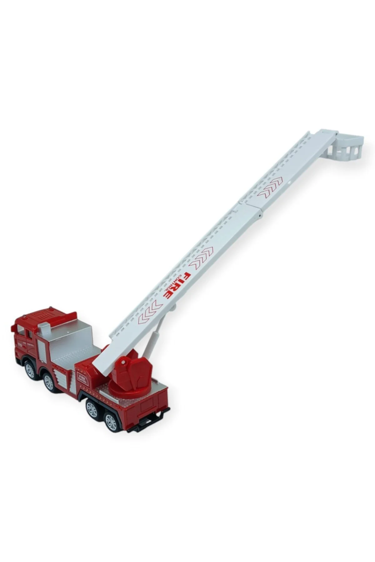 İş Makinaları Serisi - Sürtmeli İtfaiye Aracı 16 cm - Katlanan Me