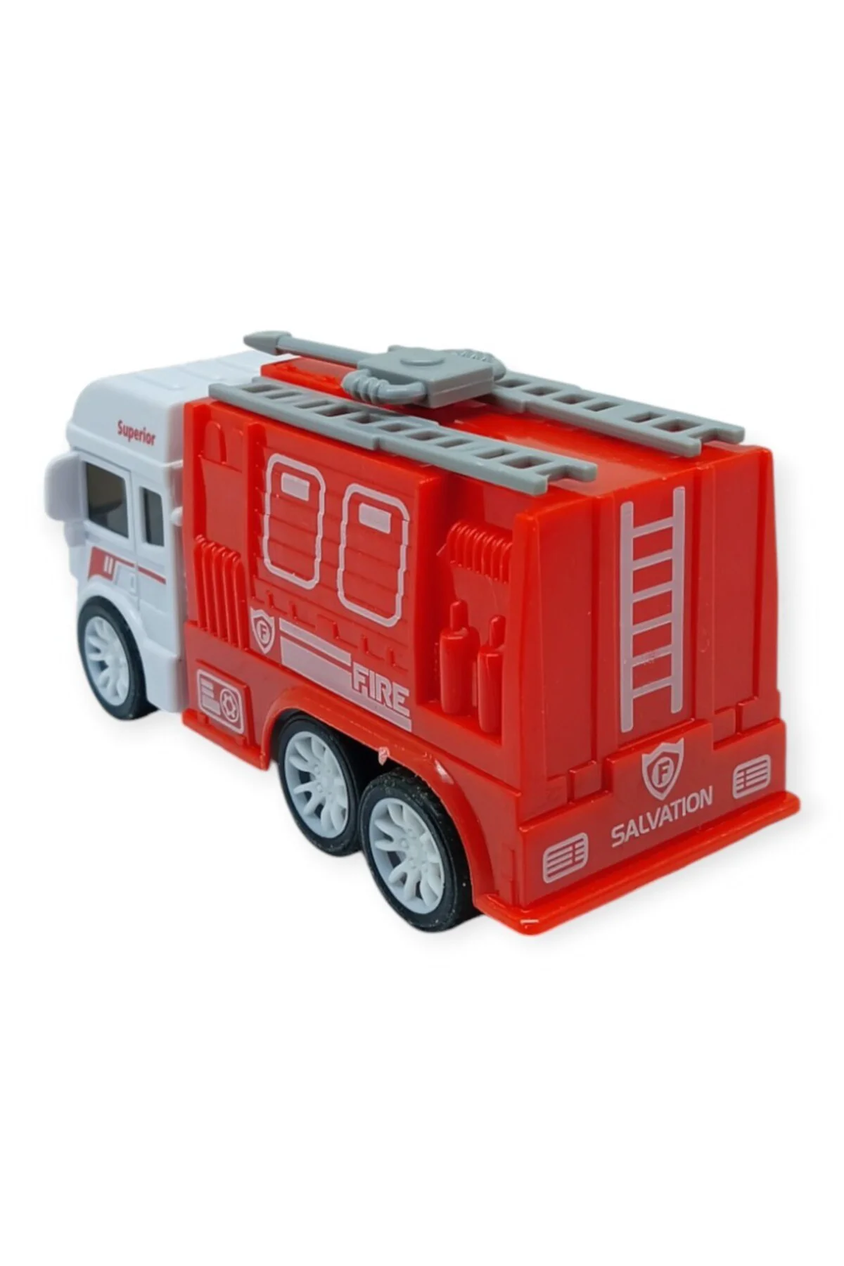 İş Makinaları Serisi - Sürtmeli İtfaiye Aracı 12 cm - Panzer (Lis