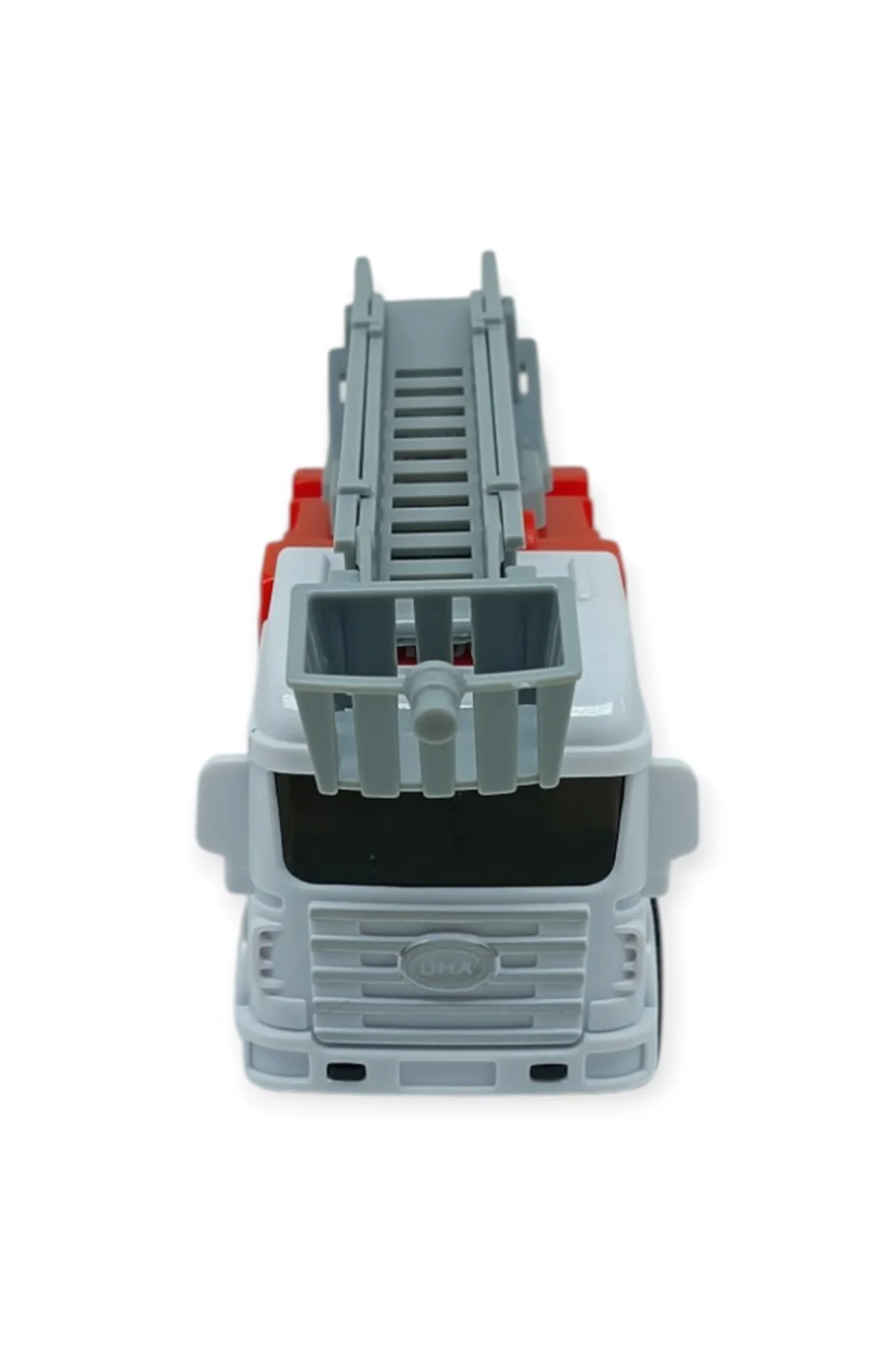 İş Makinaları Serisi - Sürtmeli İtfaiye Aracı 12 cm - Merdiven (L