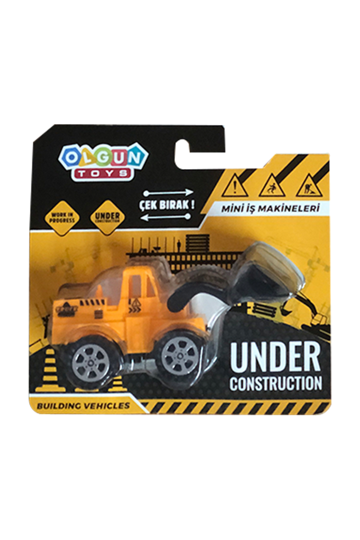 Oyuncak Store İş Makineleri 2'Li Set - Forklif Ve Kepçe