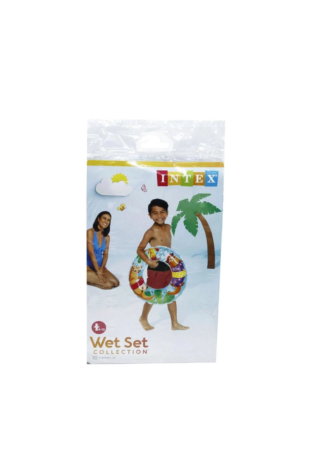 Is59242 Şeffaf Baskılı Simit 61 Cm- Vardem Oyuncak