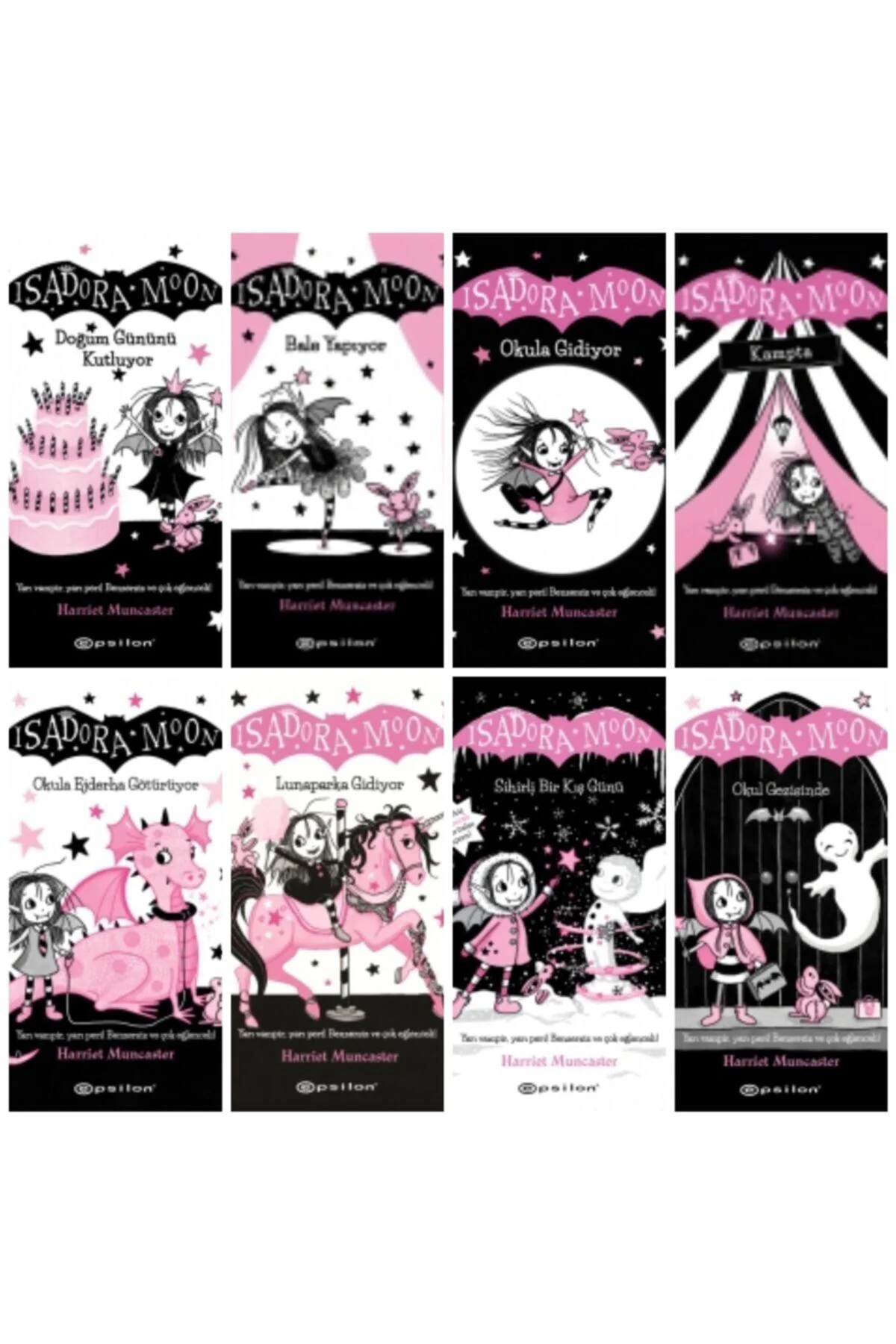 Isadora Moon Serisi 8 Kitap Set