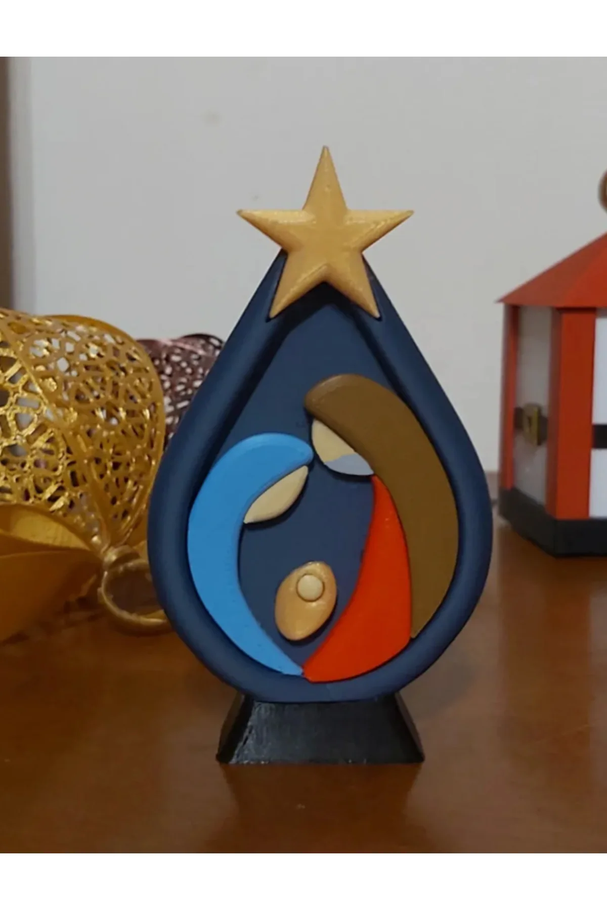 İsanın Doğuşu Dekoratif Obje Noel İsanın Doğumu Figür