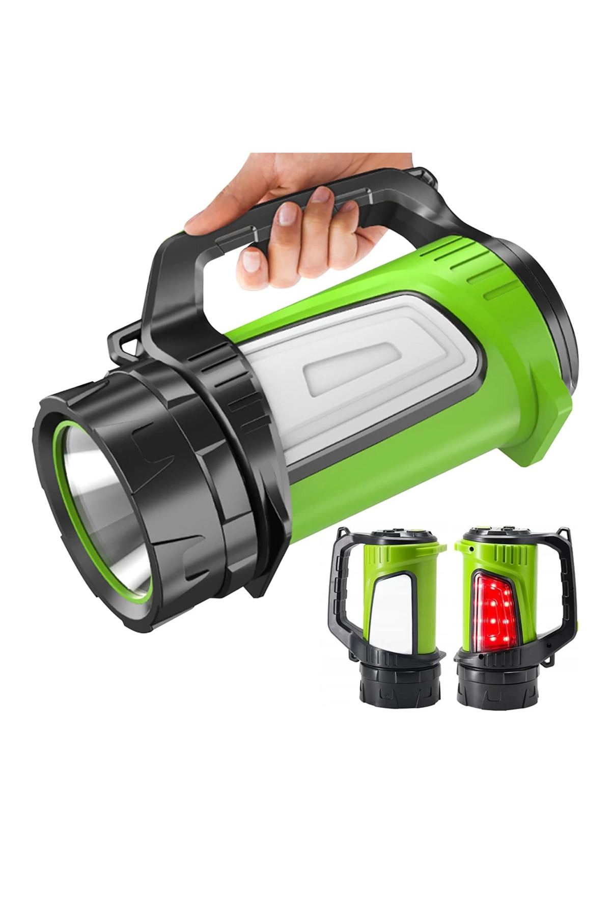 Isb01 Js-881B Şarjlı Ledli Uzun Menzilli Kamp Tipi Çok Fonksiyonl