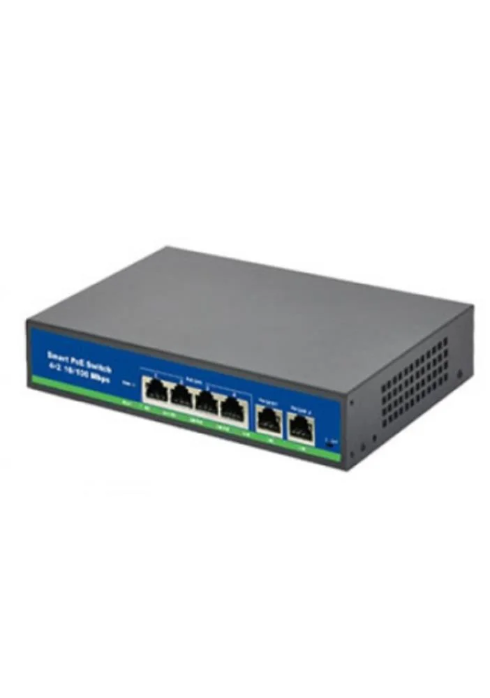 ISEE ISS-4026P 24 Port Poe+ 10-100 Mbps 2 Port 10-100-1000 Uplink