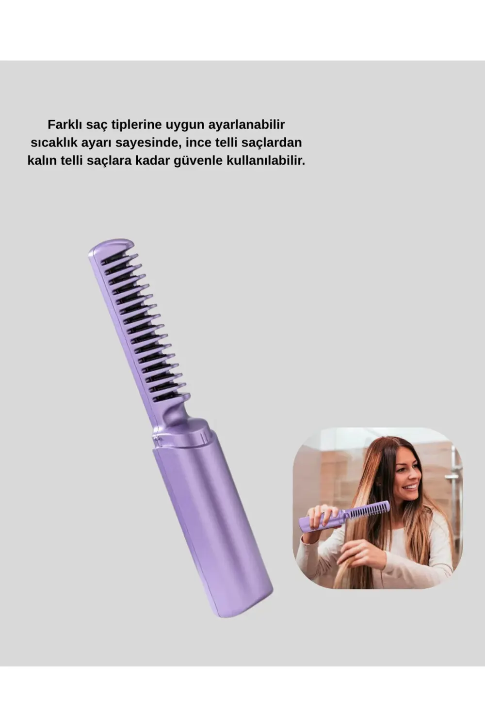 Isı Ayarlı Saç Düzleştirici – Her Saç Tipine Uygun Hassas Sıcaklı