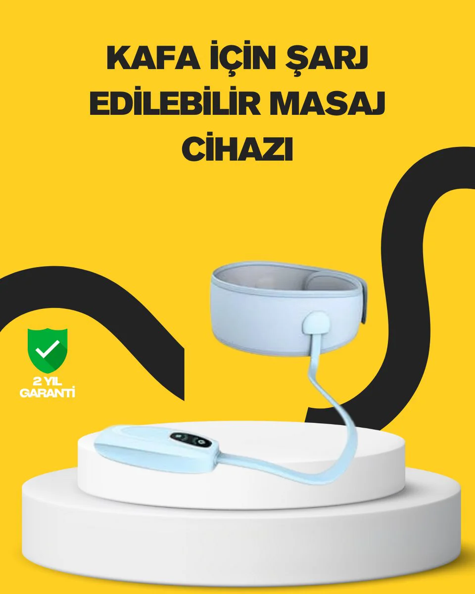 Isı Destekli Baş ve Şakak Masaj Aleti - Derin Rahatlama ve Stres Giderici Fiyatı, Yorumları ve Özellikleri