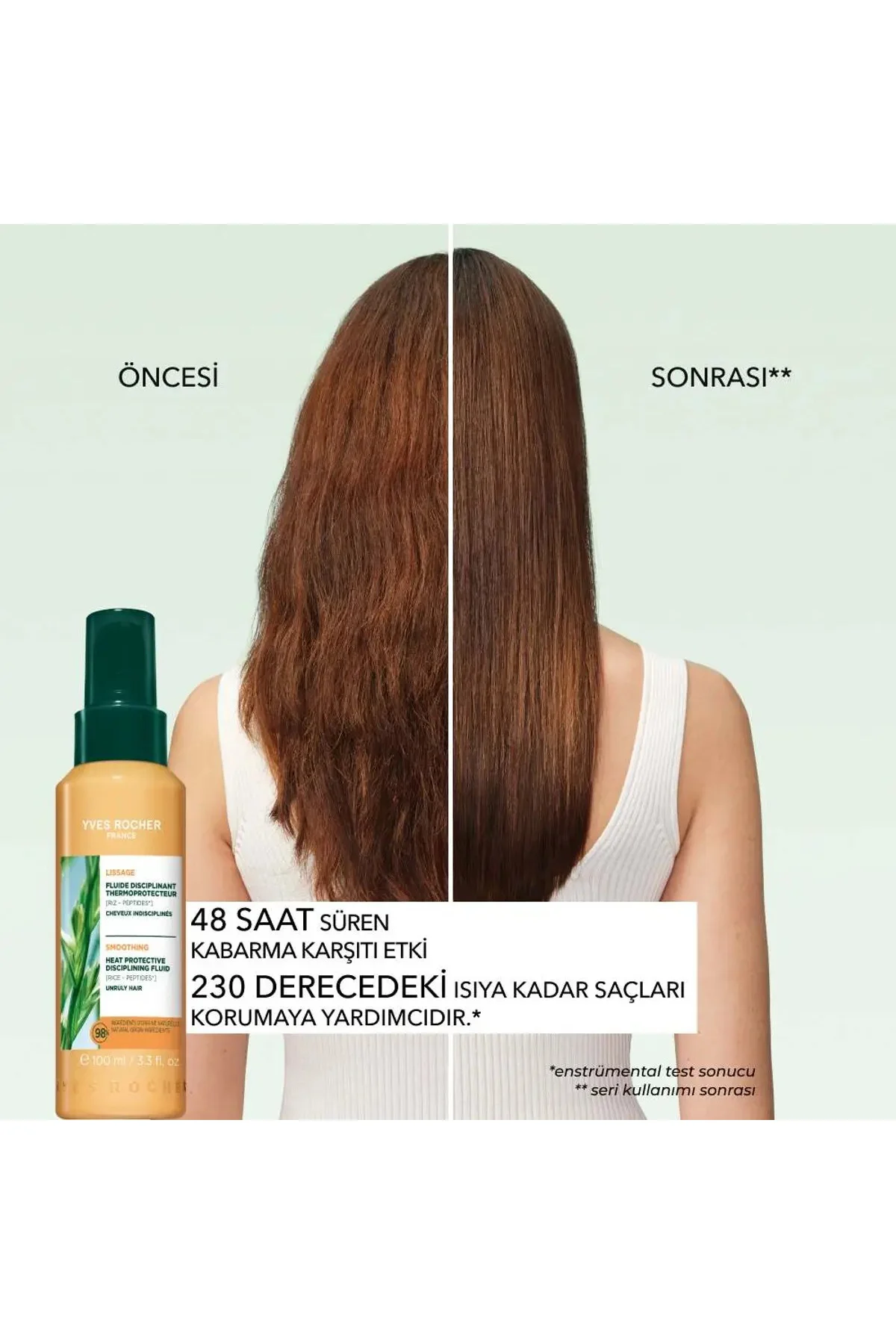 Isı Koruyucu Prebiyotik Serum - Kabarık Saçlar / Lissage- 100 ml
