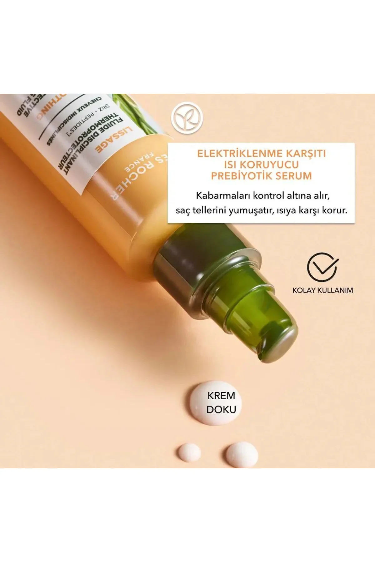 Isı Koruyucu Prebiyotik Serum - Kabarık Saçlar / Lissage- 100 ml