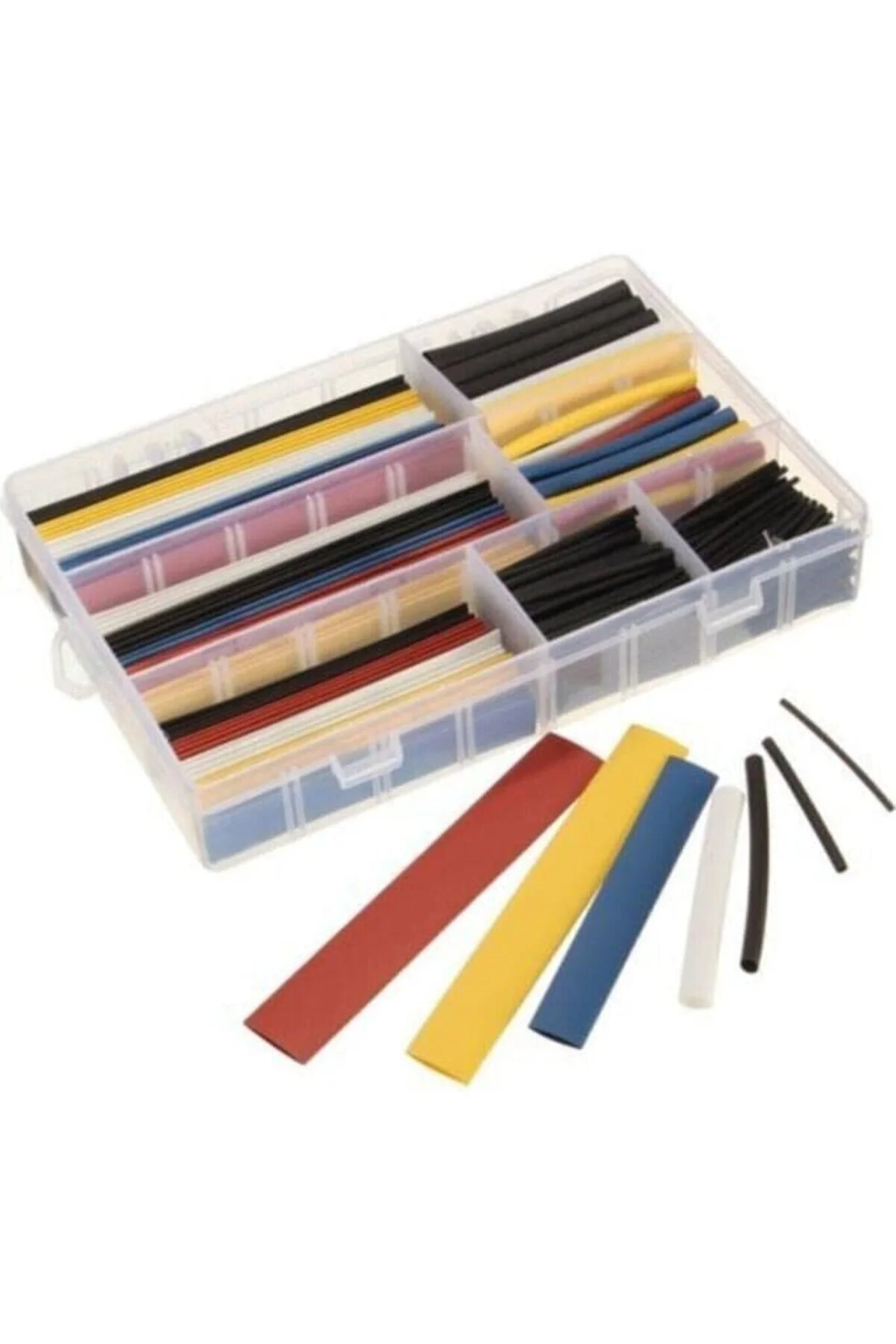 Isı Polyolefin Shrink Boru Daralan Makaron Set Kutulu 140'Lı