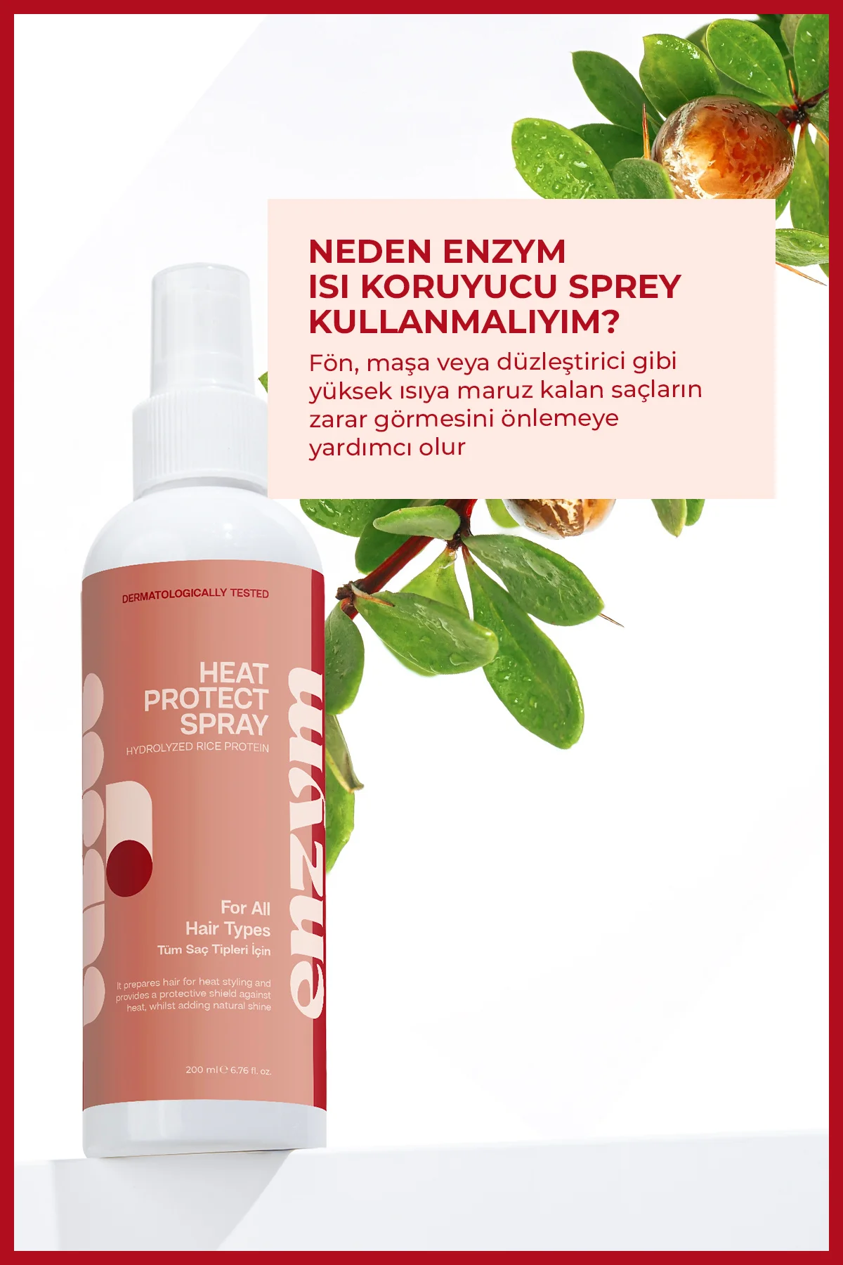 Isı Ve Güneş Koruyucu Etkili Saç Spreyi 200 ml (Keratin + Hidrolize Pirinç Proteini) Fiyatı, Yorumları ve Özellikleri