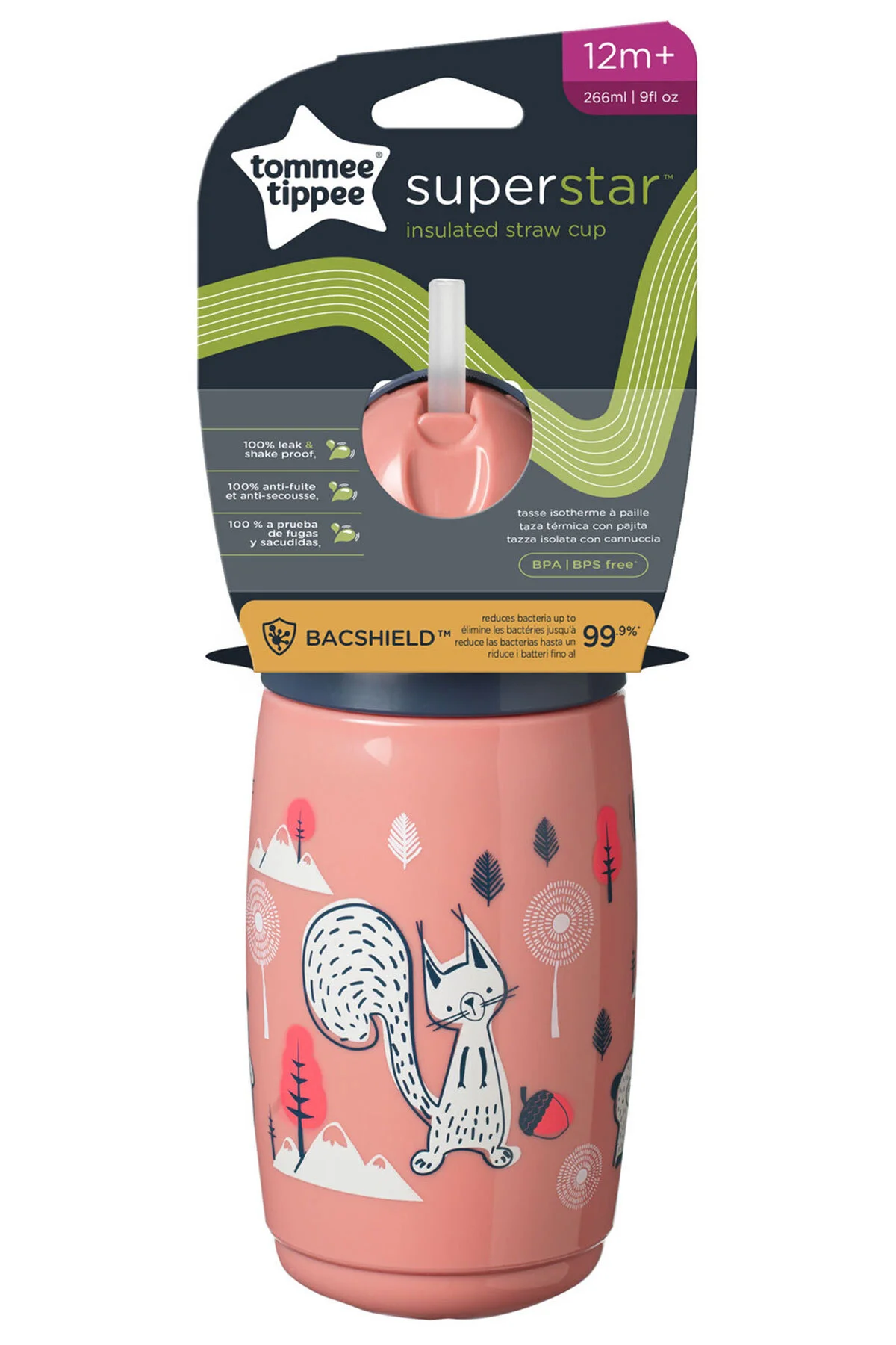 Isı Yalıtımlı Pipetli Bardak 260 Ml - Pembe Isı Yalıtımlı Pipetli Bardak 260 Ml - Pembe - Görsel 6
