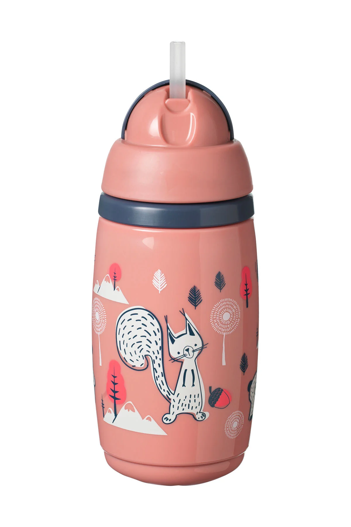 Isı Yalıtımlı Pipetli Bardak 260 Ml - Pembe Isı Yalıtımlı Pipetli Bardak 260 Ml - Pembe - Görsel 3