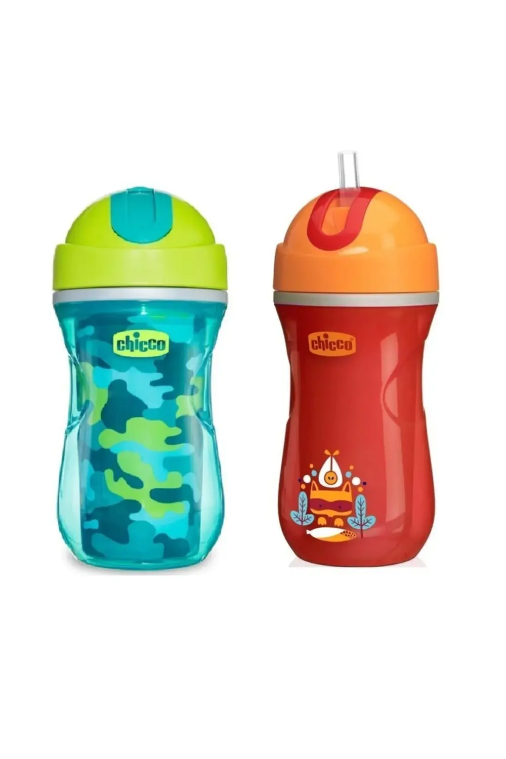 Isı Yalıtımlı Spor Bardak Pipetli 14ay+ Unısex