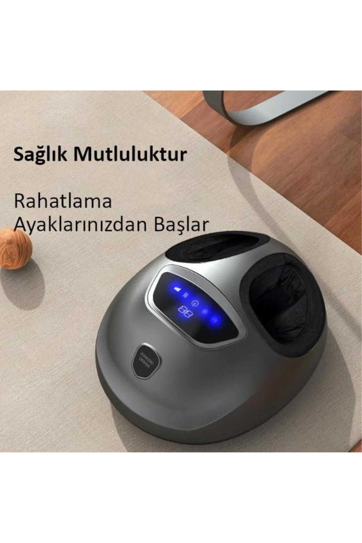 Isı Zaman Hava Basınç Ayarlı Ayak Masaj Aleti Shiatsu Foot Massag