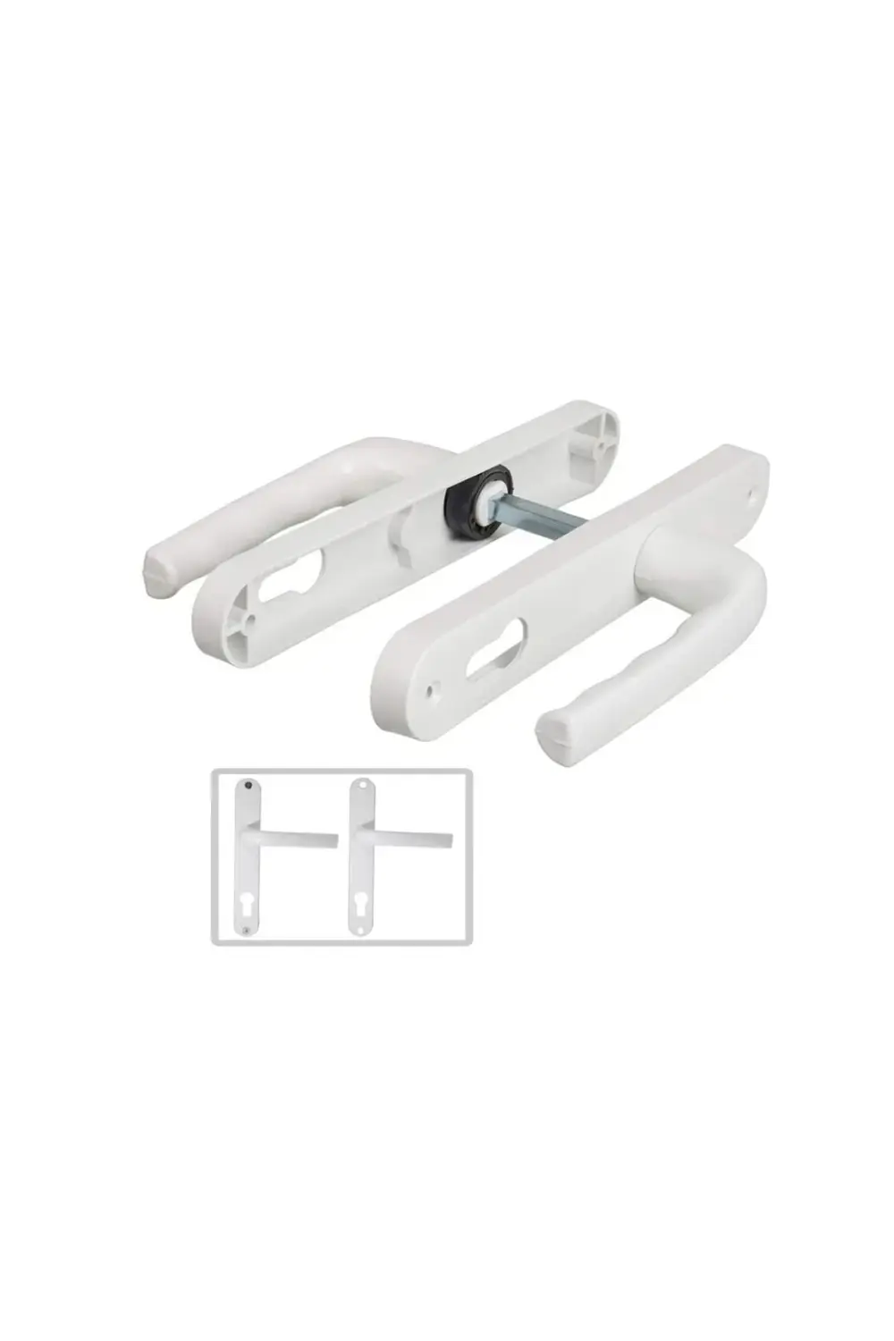 Işıklar-kervan Pvc Kapı Kolu Sert Plastik ( 1takım )