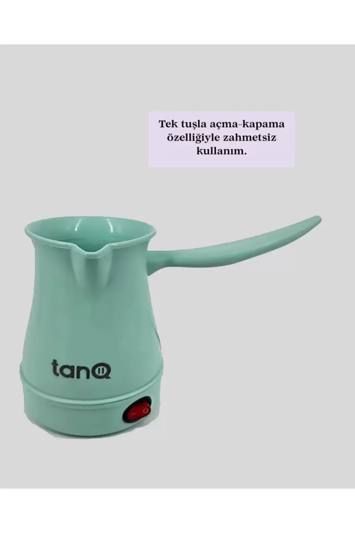 Işıklı Açma Kapama Anahtarlı Elektrikli Kahve Cezvesi