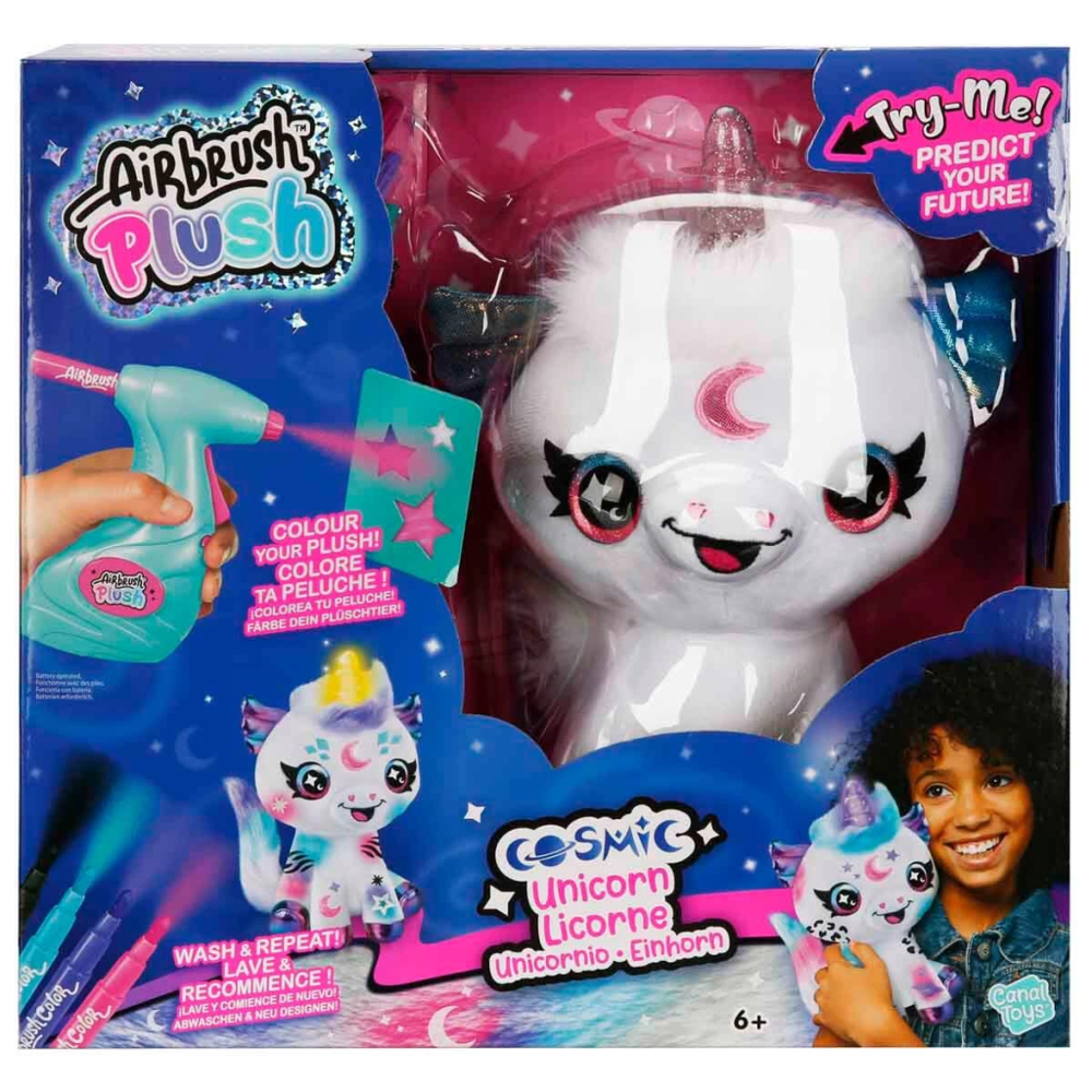 Işıklı Airbrush Peluş Cosmic Unicorn Işıklı Airbrush Peluş Cosmic Unicorn