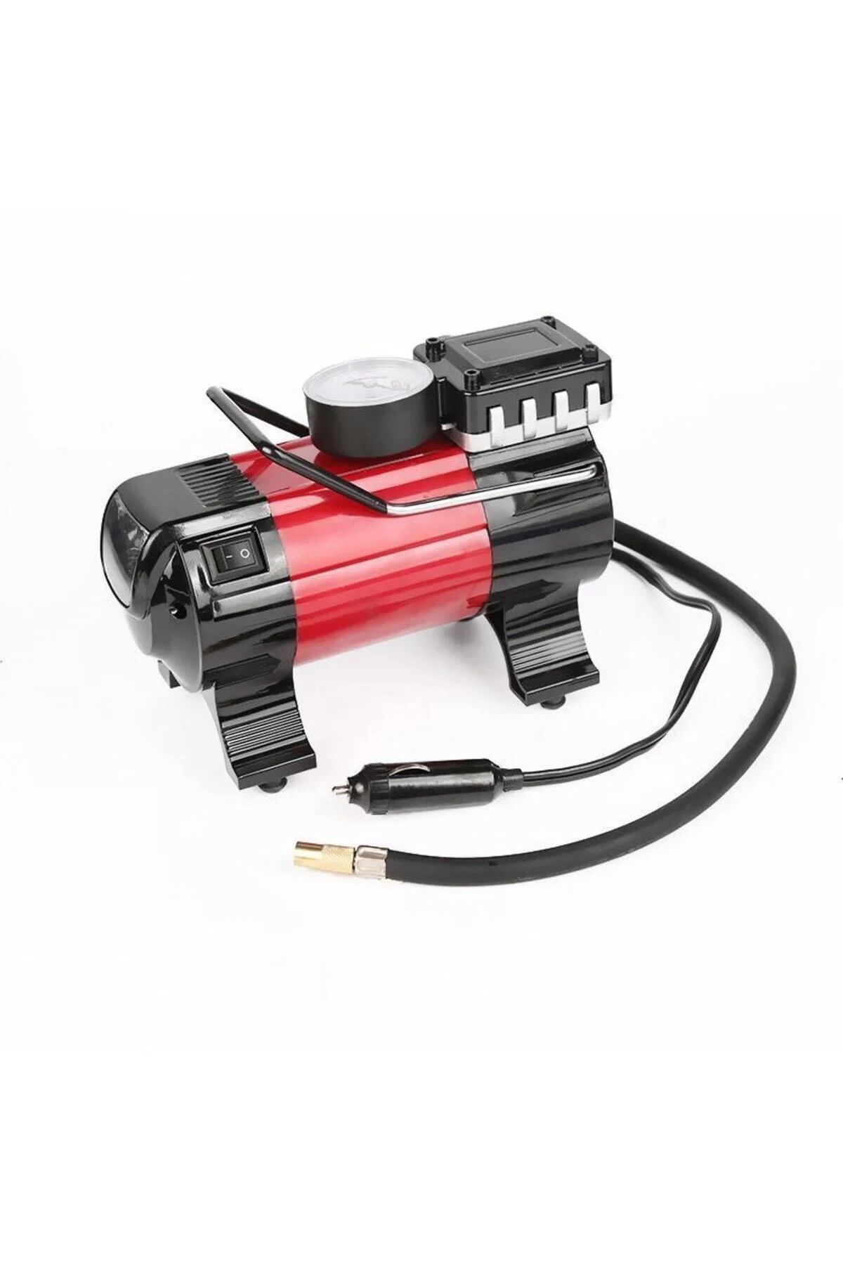Işıklı Araç Hava Kompresörü 12v 150psi 15a 35lt/dk Işıklı Araç Hava Kompresörü 12v 150psi 15a 35lt/dk - Görsel 2