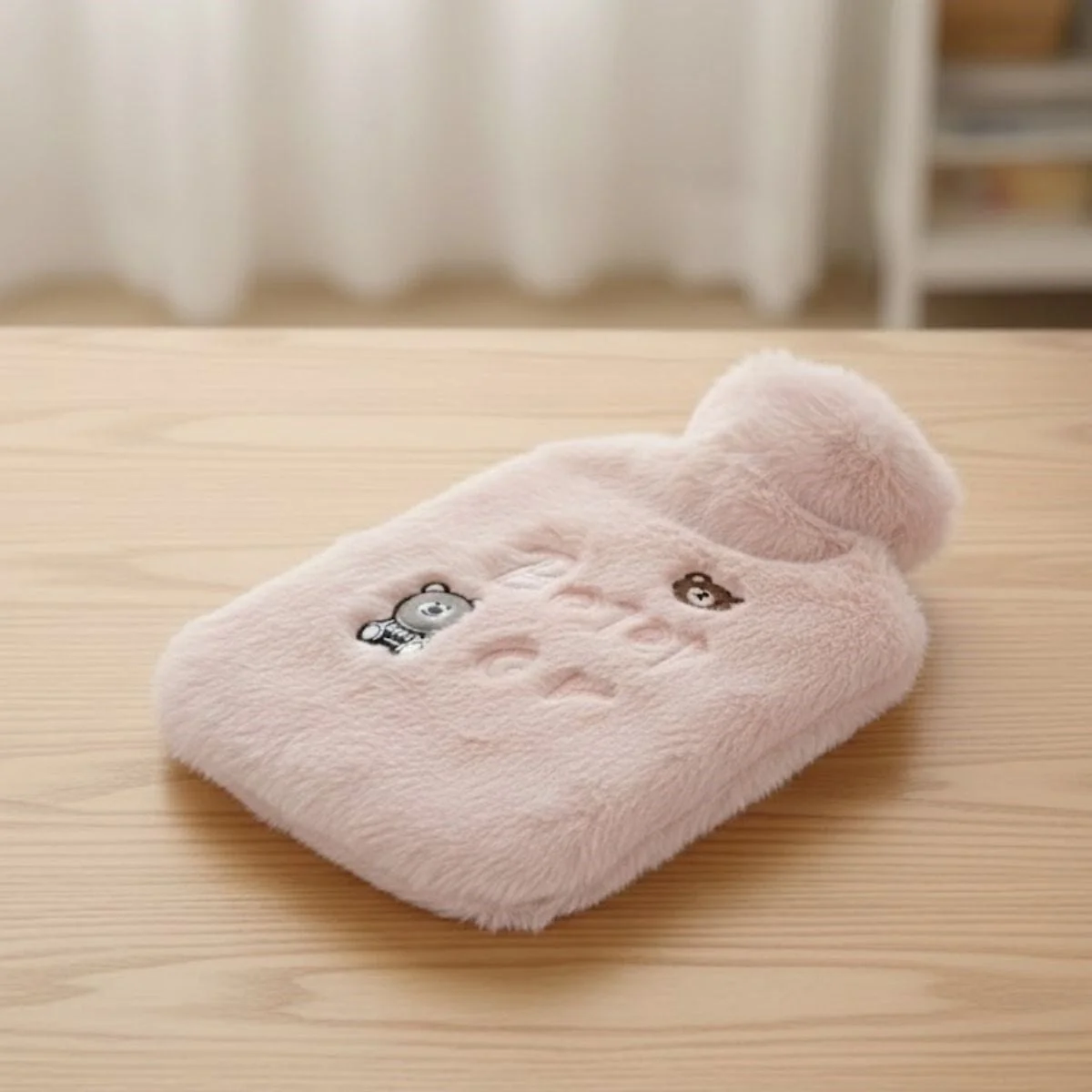 Işıklı Ayıcıklı Figürlü Pembe Peluş Sıcak Su Torbası 1 Lt – Yumuşak Kılıf, Uzun Süre Sıcak Tutan Termal Su Torbası Işıklı Ayıcıklı Figürlü Pembe Peluş Sıcak Su Torbası 1 Lt – Yumuşak Kılıf, Uzun Süre Sıcak Tutan Termal Su Torbası